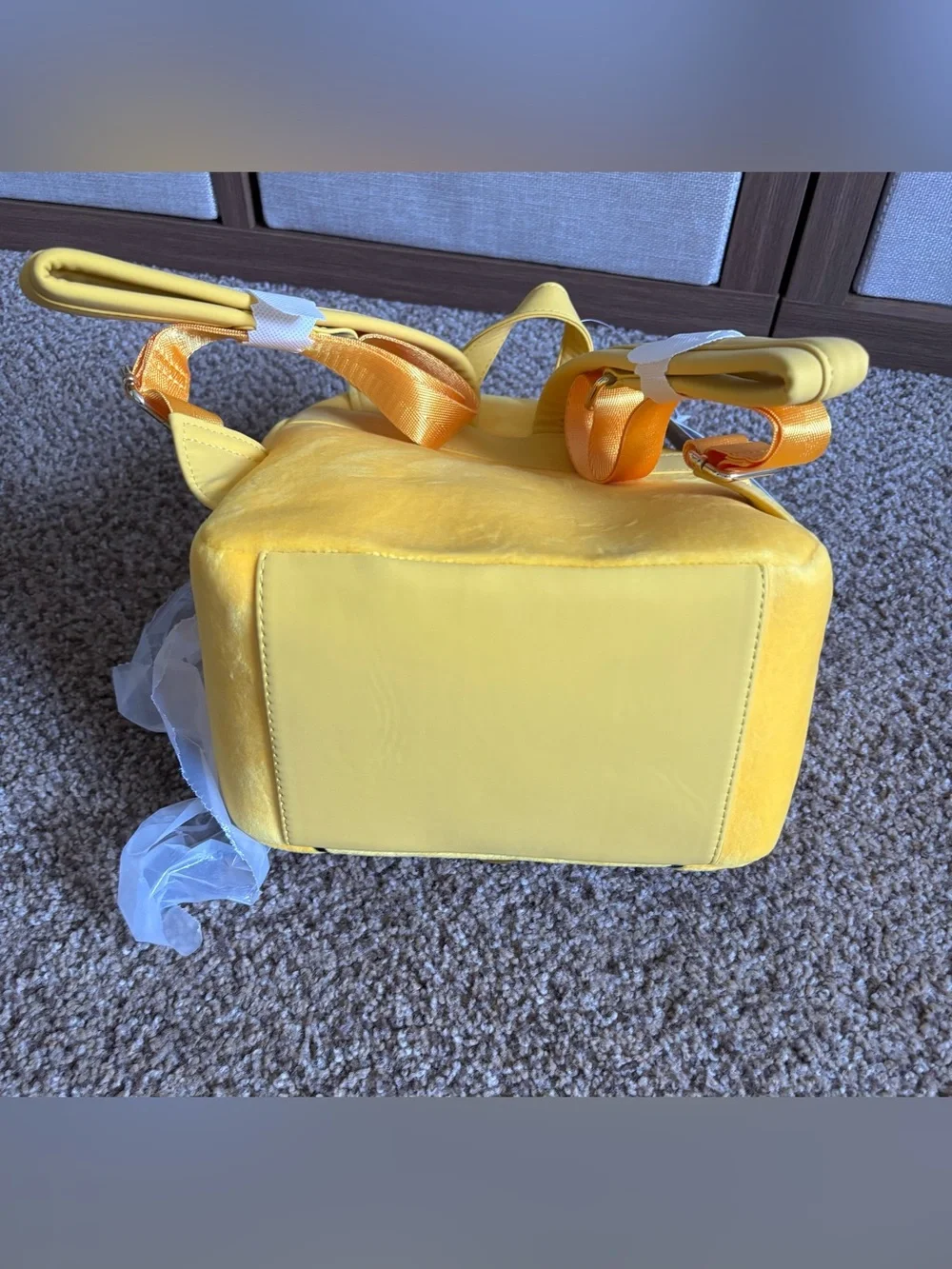 Disney Yellow Pluto Plush Backpack